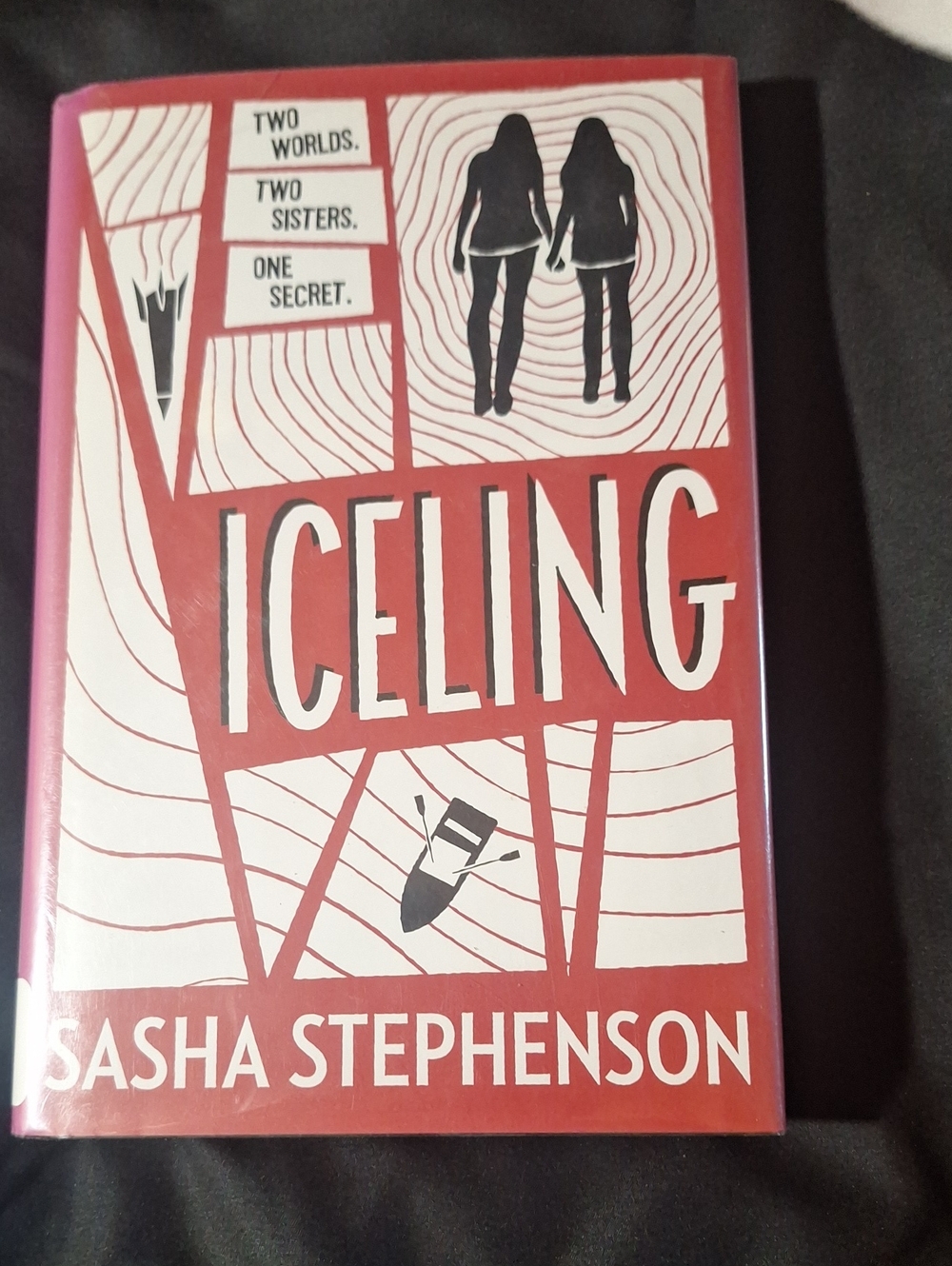 Iceling By Sasha Stephenson Red Cover Hardback